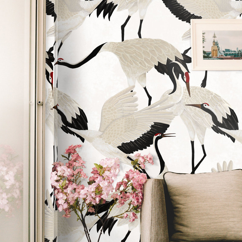 White Herons Wallpaper