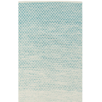 Cayman Hand Woven Cotton Geometric Rug