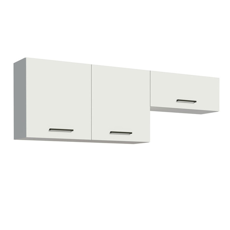 Armoire murale 47 po avec 3 portes de rangement en bois Latitude Run