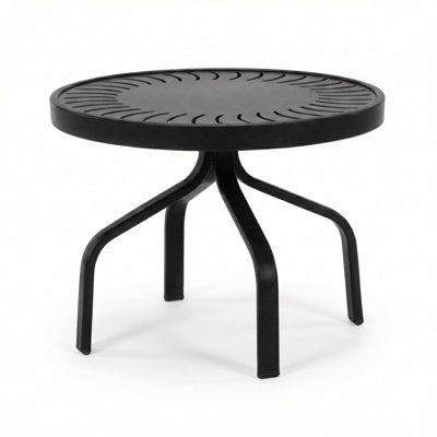 Windward Outdoor Sunburst 18" Round Side Table