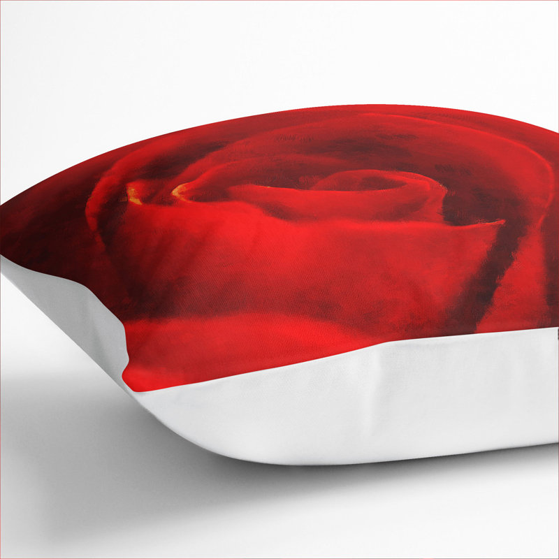 Square Throw Cushion, White, 55cm H x 55cm W x 20cm D