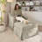 Storage Ottoman With Tray And Slipcover-409879591