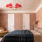 Morvan 6-Light Red Pleated Fabric Chandelier