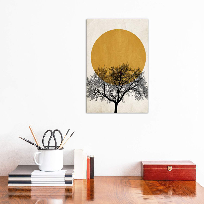 Winter Morning 1 Piece Wrapped Canvas Wall Art, 45.72 cm H x 30.48 cm W x 1.91 cm D