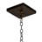 Foxborough 4 - Light Antique Copper Geometric Pendant
