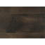 Table de chevet 1 pièce Rustic Brown Finish Brown