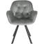 Aella Dinning Chair 2pack Grey Velvet-702369503