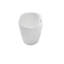 Baignoire en acrylique de 43 pouces de couleur blanche brillante, de conception carrée, avec siège intégré, trempage confortable, avec finition blanche, luxe et durabilité ergonomique chic à long terme