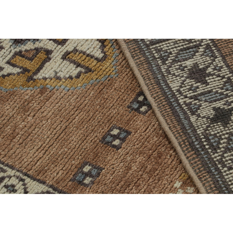 One-of-a-Kind Rectangle 3'2”x6' Hand Knotted Area Rug