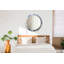 Huldar Glass Flat Wall Mirror