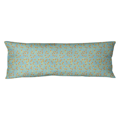 Katelyn Elizabeth Floral Reversible Throw Pillow