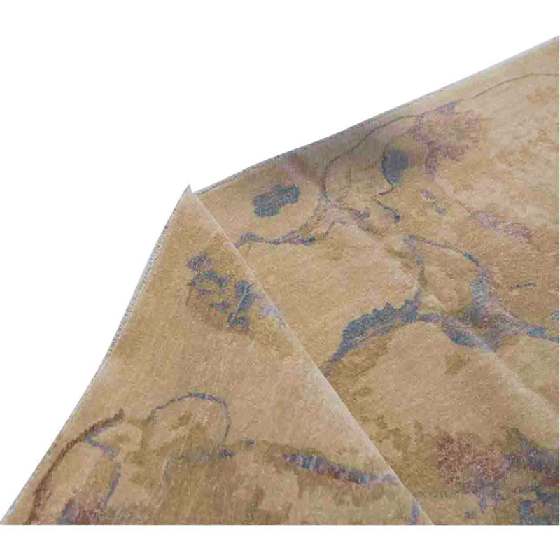 Hand Knotted Area Rug in Cream