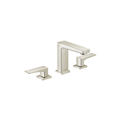 Robinet espacé Hansgrohe Metropol 110 avec poignées levier et bonde, 1,2 gallon par minute