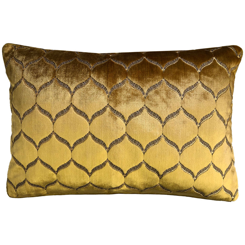 Rectangular Pillow Cover & Insert, Gold