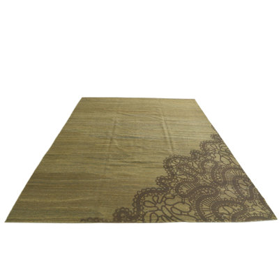 Tapis olive 8 x 10 Petrella