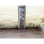 Tapis de couloir beige nouvel âge en laine noué à la main de conception unique 2 pi 6 po x 10 pi Veator