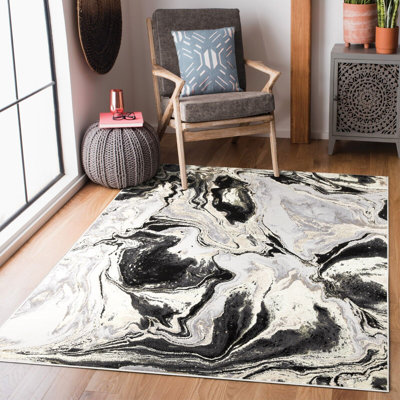 Allyce Abstract Area Rug