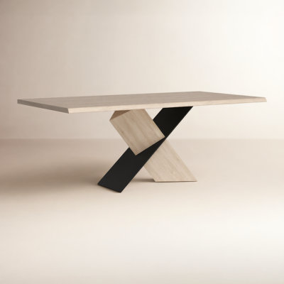 Delmer 79" Oak Dining Table