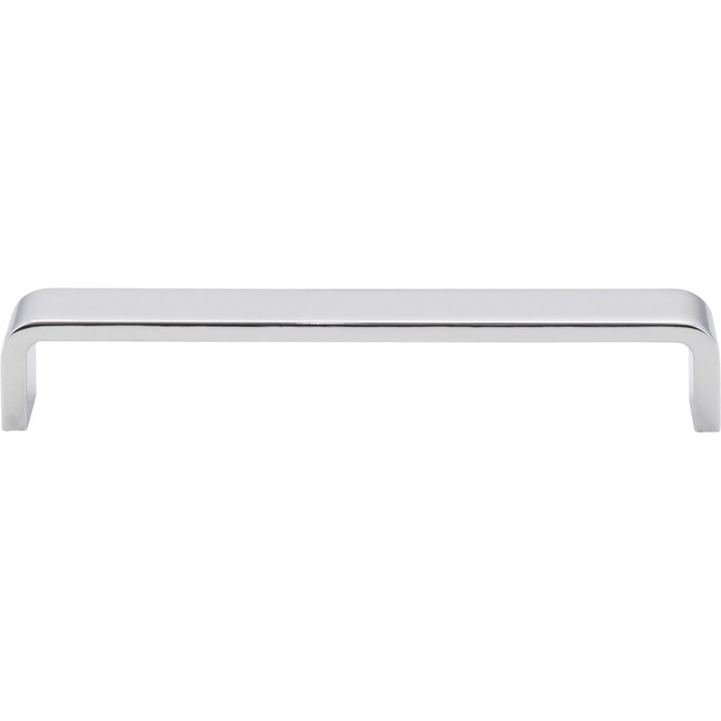 Asher 6.3" Center Bar Pull, Polished Chrome