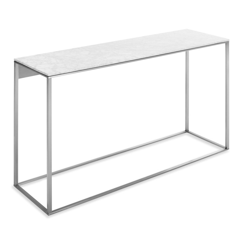 Minimalista 3 - Piece Coffee Table Set, Stainless Steel