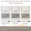 Armoire de salle de bain murale simple de couleur gris pierre 36 po | Bassin en résine intégré | Tiroirs à double couche | Rail silencieux à fermeture en douceur-231299956