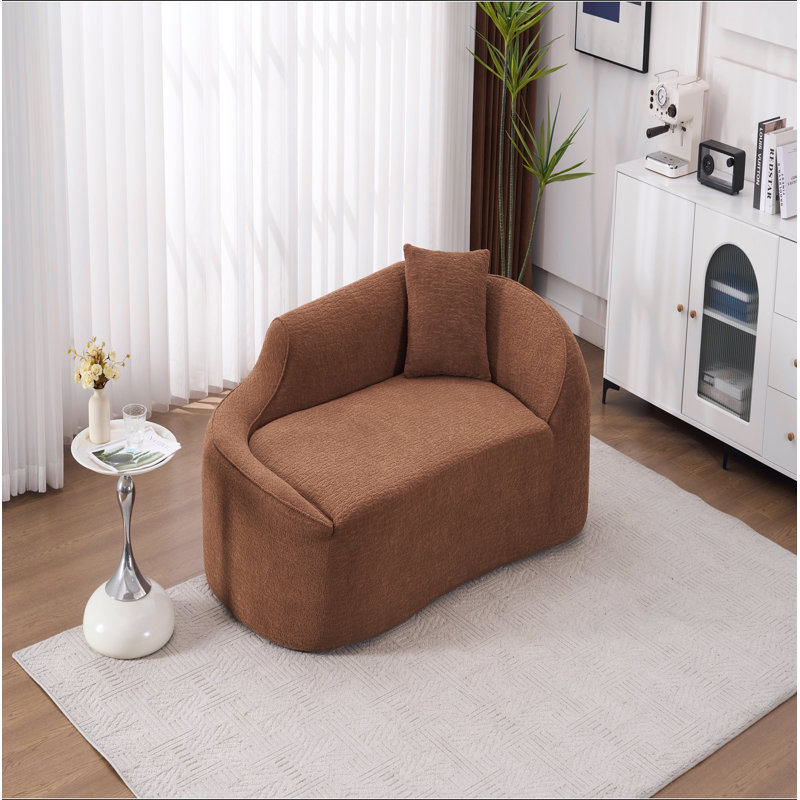 Chaise longue longue à compression Compression, Caramel
