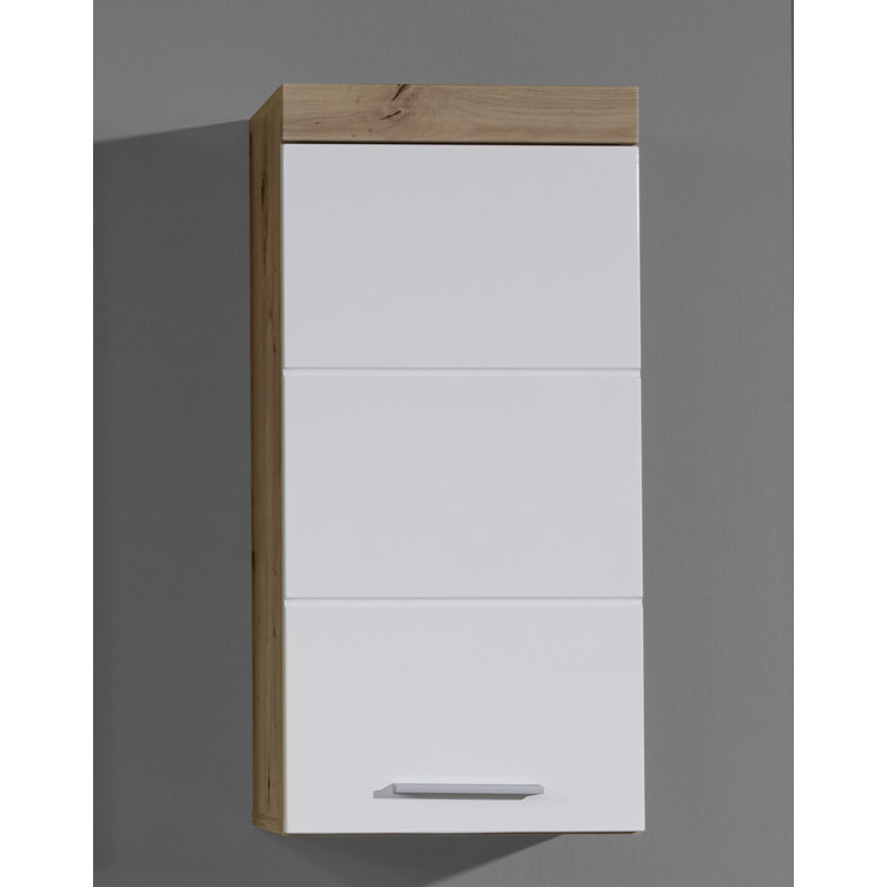 Marvlene Linen Cabinet, Natural/White