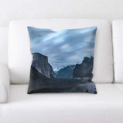 Microsuede Reversible Throw Pillow