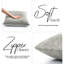 Luxurious Plain Velvet Cushion Covers (Set Of 2)-1625199596