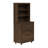 Freestanding Hutch Cabinet with Drawers & Open Shelves, Walnut Storage Dresser, Modern Buffet Sideboard for Dining Room, Kitchen, Entryway