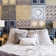 American Tin Ceilings Pattern #19 24 x 24 inch Metal Tin Tiles with Backsplash Kit (Set of 5)