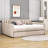 Balpreet Full Size Upholstered Daybed with Trundle and Wood Slats Support-1361928054
