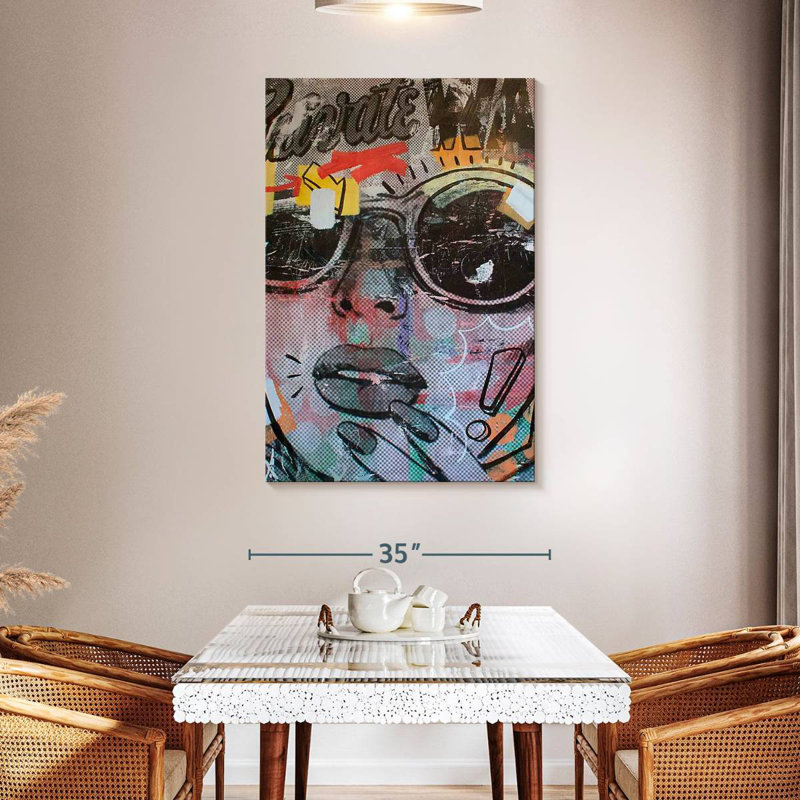 Leisha Private War, 48" H x 32" W