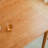 Burlywood Rectangular Solid Wood Dining table