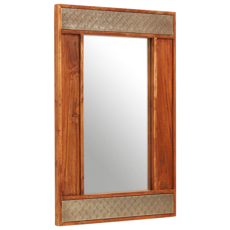 Vibe Solid Wood Flat Wall Mirror