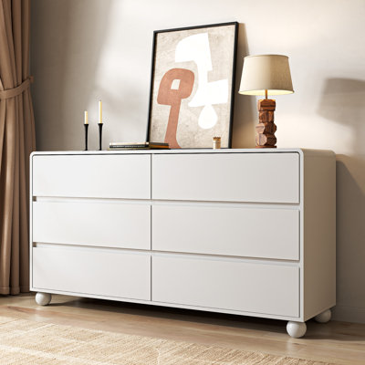 Commode 6 tiroirs, l 55,1 po