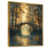 Toile avec cadre flottant or