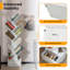 Smithboro 150cm H x 38cm W Geometric Bookcase-1965297827