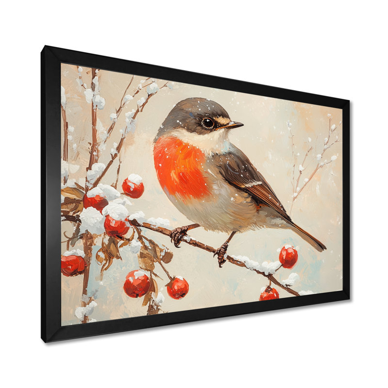 Guzman - Animals Large Wall Art, Cadre simple, Black, 12" H x 20" W