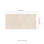 Carrelage de sol et mural en porcelaine imitation pierre Lappato 3D Mele Crema Luna 30,5 cm x 61 cm-111460517