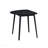 Black Finish Dining Table