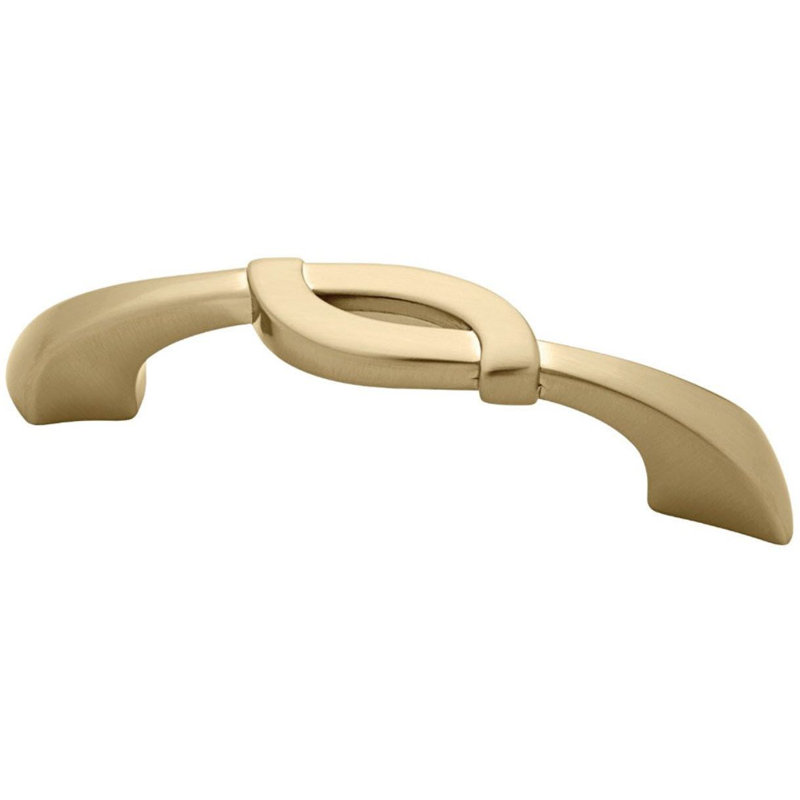 Poignée en laiton doux 3 po ou 3-3 / 4 po North Hampton, Laiton doux
