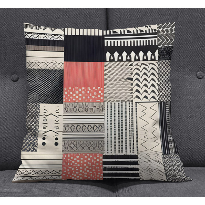 Throw Pillow, Pillow Cover Only - No Insert, 16"H x 16"W