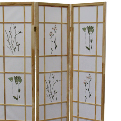 70" Tall Panel Screen / Room Divider "Shoji" Folding Room Divider