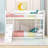 Twin Over Twin Bunk Bed With Climbing Ramp-110330821