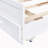 Twin Size Bed with Trundle and Three Storage Drawers-1724631068