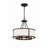Maltez 4 Light Black Forged Chandelier