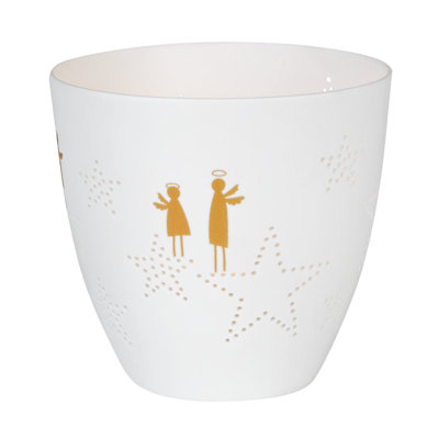 Poetry Tealight Holder - Angels