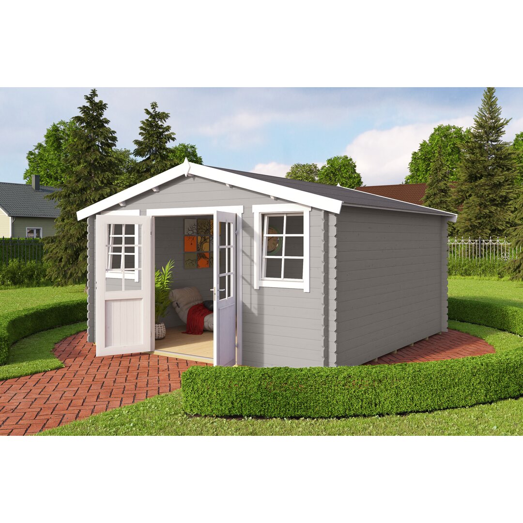 Wels 426 x 396 cm Gartenhaus Tongue & Groove