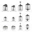 Lanterne murale d'extérieur 3 lumières Bartek-24100177-34439768